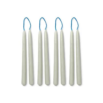 Velas Dipped 15 cm 8 un - Sage - Ferm Living