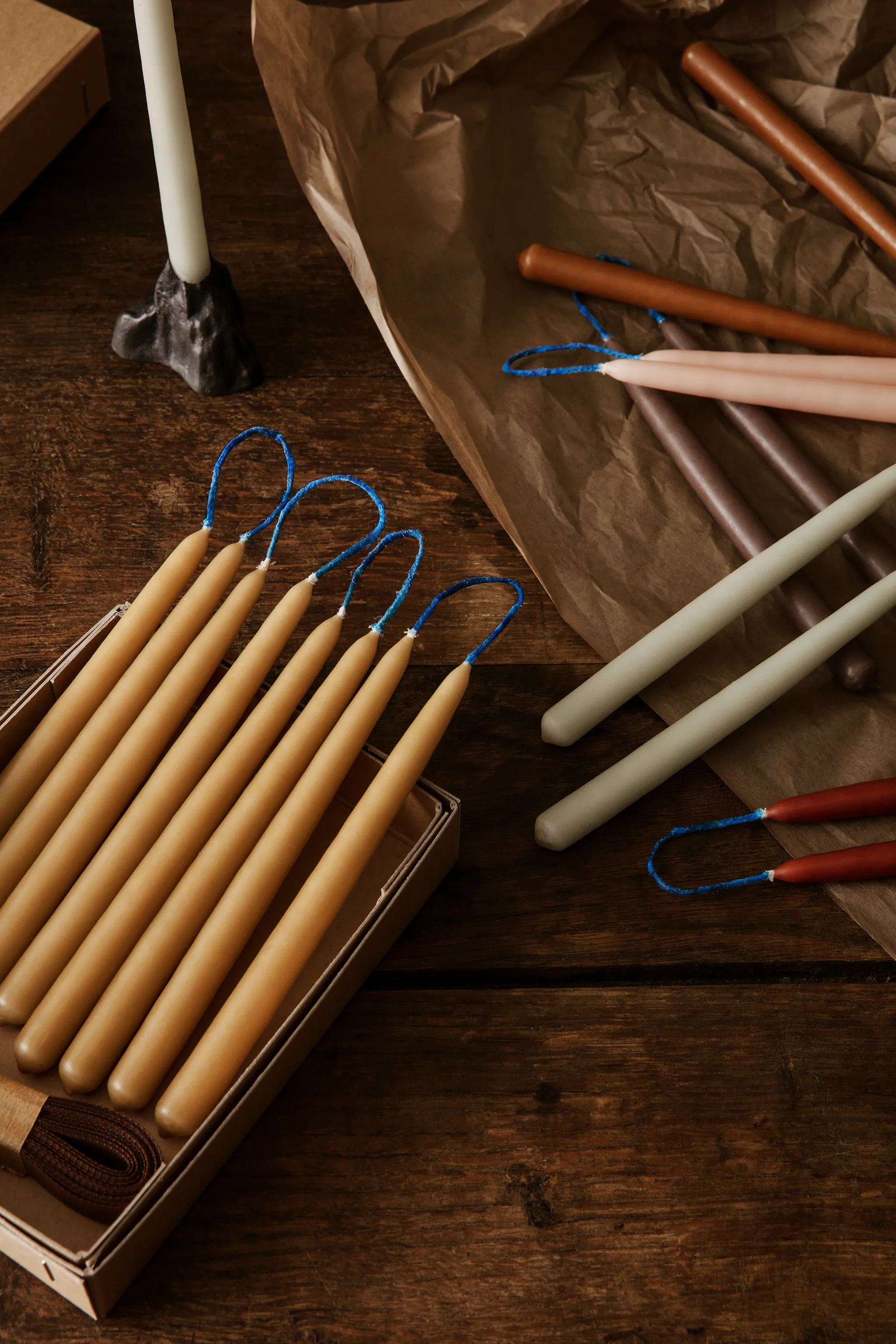 Velas Dipped 15 cm 8 un, Sage Ferm Living