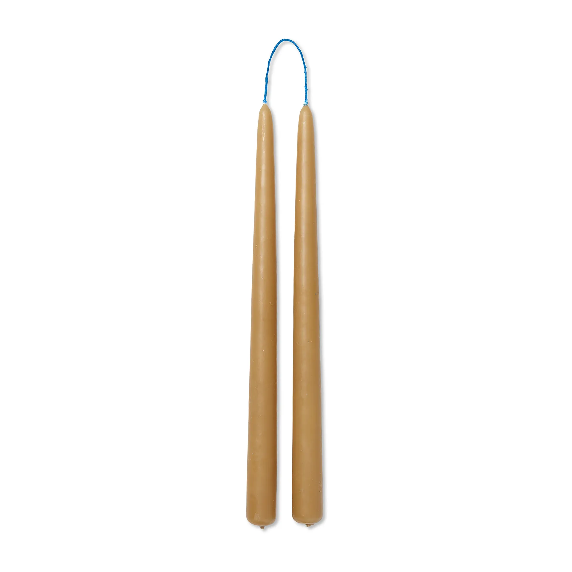 Velas Dipped 30 cm 2 un., Straw Ferm Living