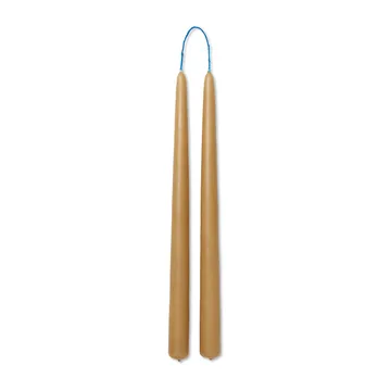 Velas Dipped 30 cm 2 un. - Straw - Ferm Living