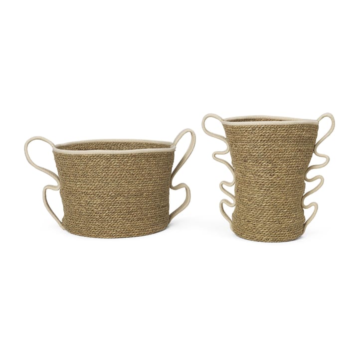 Verso caixa de armazenamento 2 peças - Off-white - Ferm Living