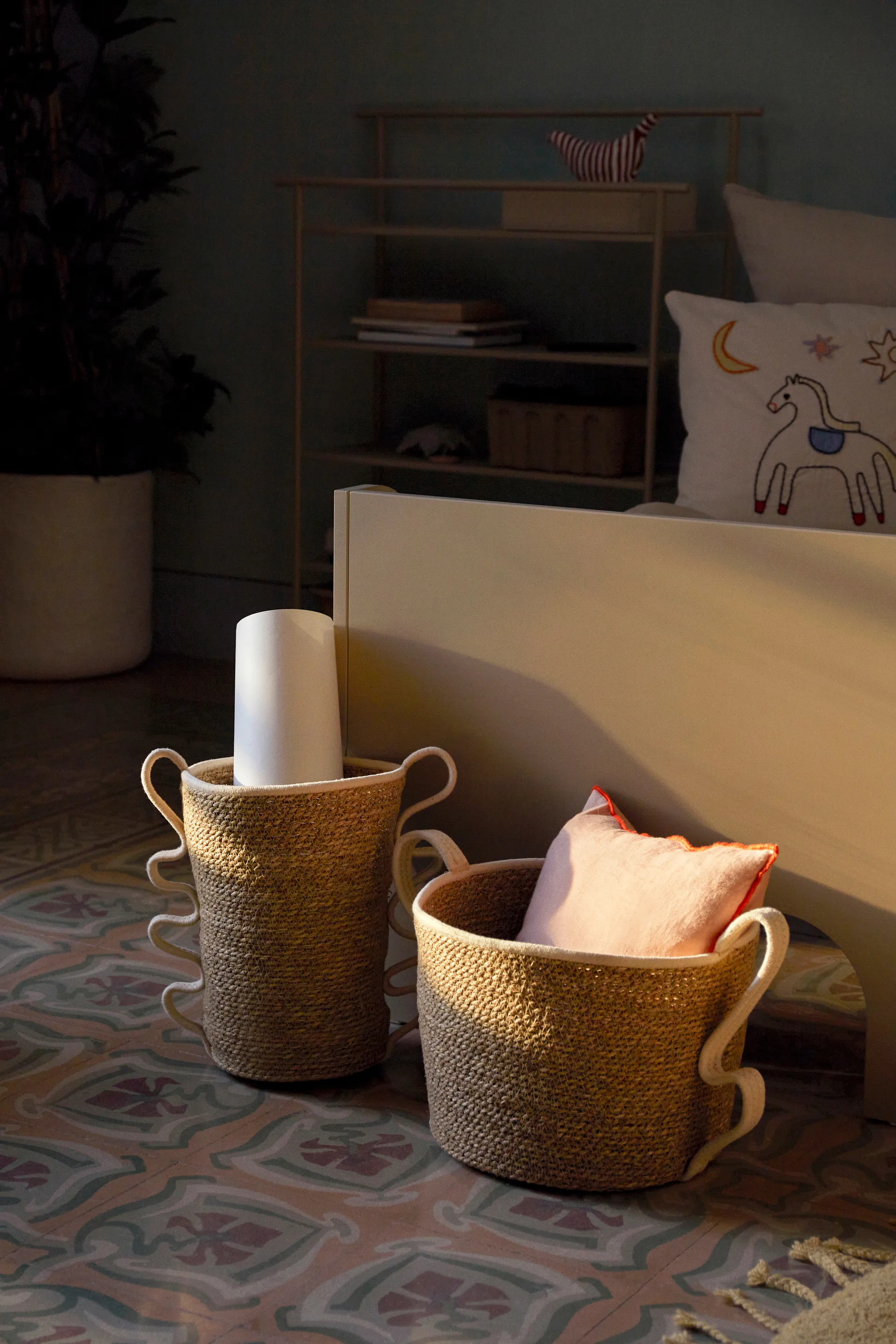 Verso caixa de armazenamento 2 peças, Off-white Ferm Living