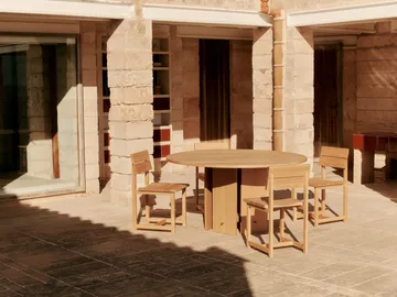 Visit cadeira de jantar  - Abeto Douglas - Ferm Living