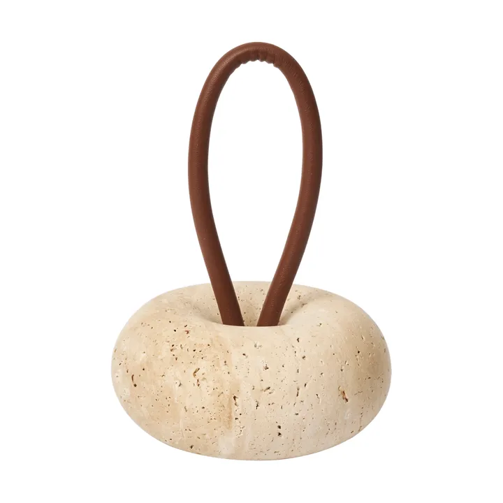 Wa batente de porta - Travertine, Ø14 cm - Ferm Living