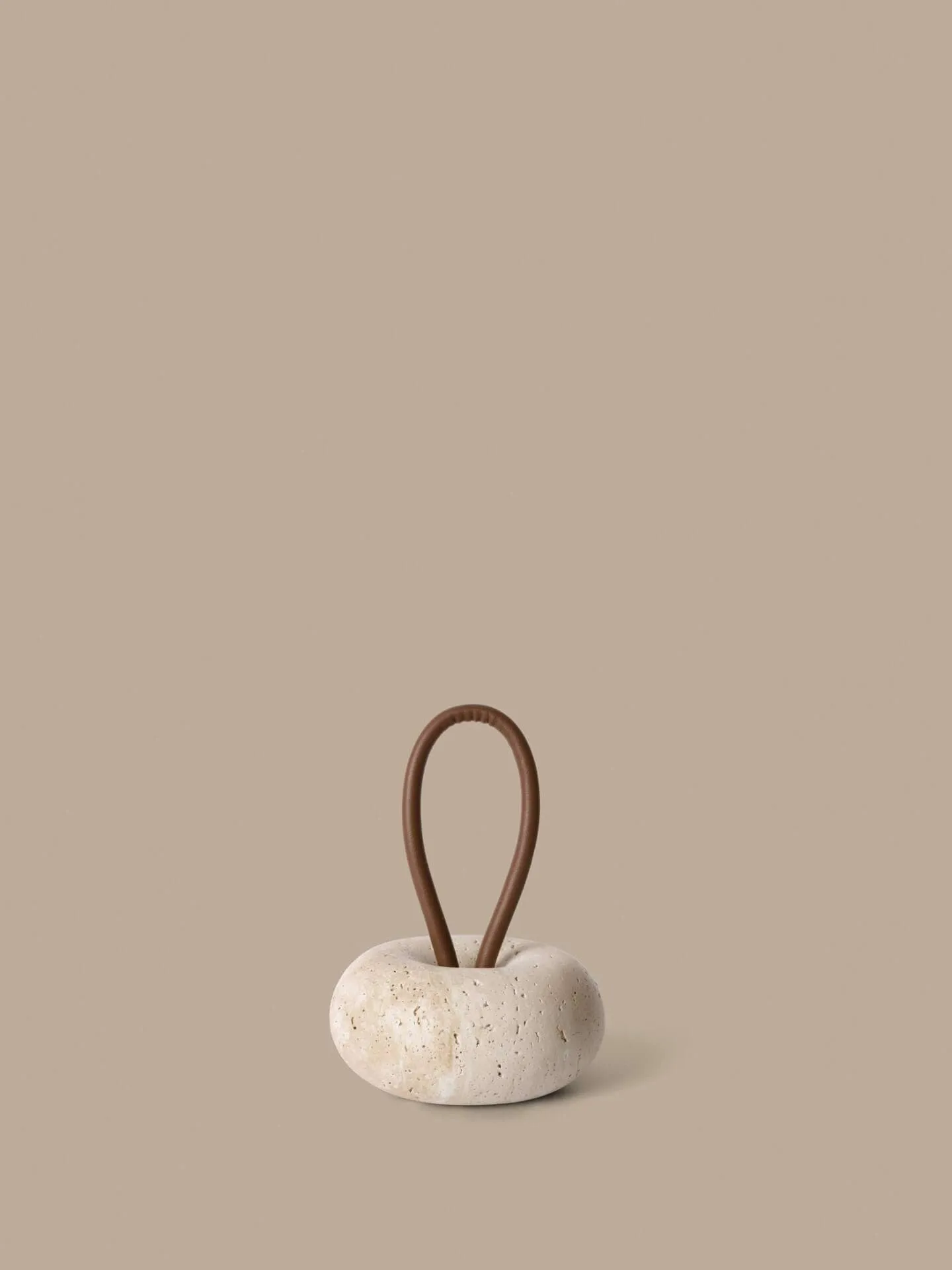 Wa batente de porta, Travertine, Ø14 cm Ferm Living
