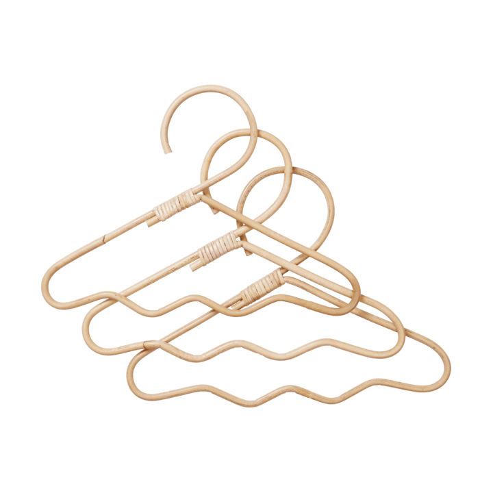 Wavi cabides 3 unidades - Natural - Ferm Living