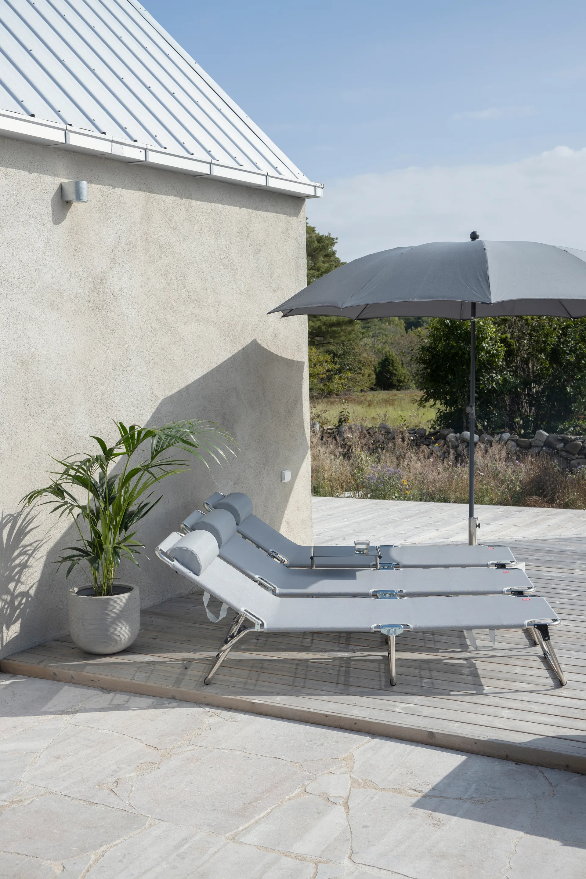 Almofada de pescoço Amigo/Samba, Textaline grey Fiam