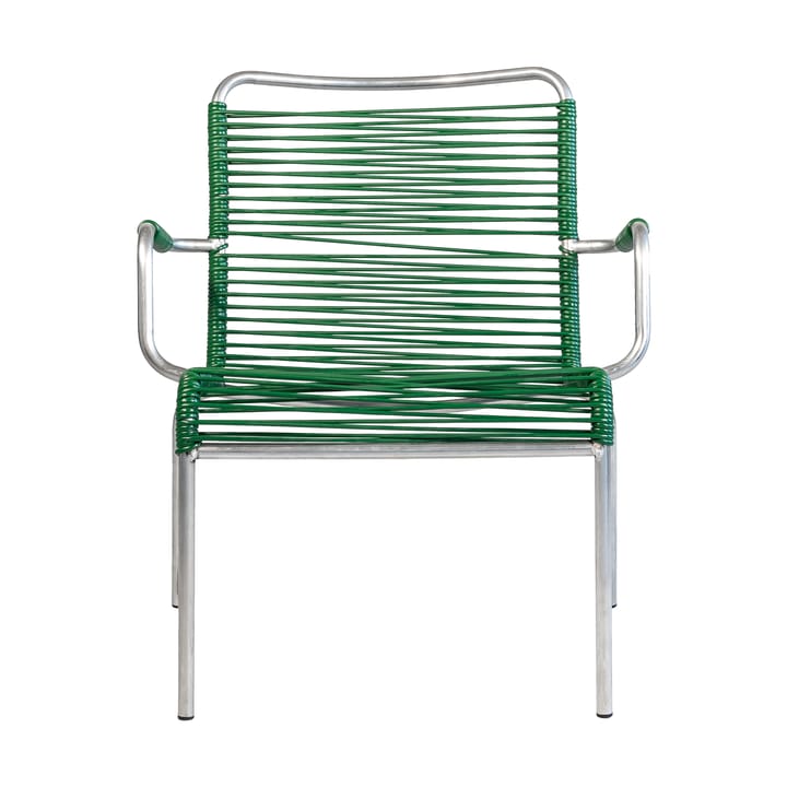 Cadeira com braços Mya Lounge, Dark green Fiam