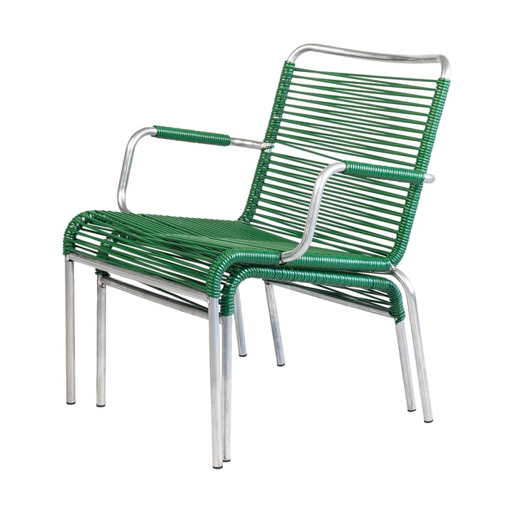 Cadeira com braços Mya Lounge, Dark green Fiam