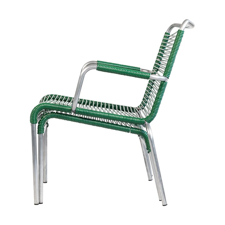 Cadeira com braços Mya Lounge, Dark green Fiam