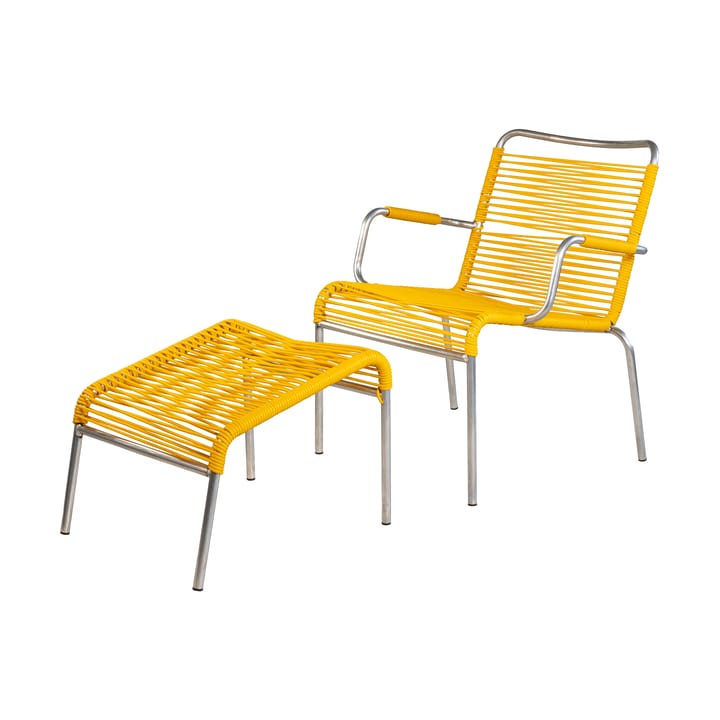 Cadeira com braços Mya Lounge, Yellow Fiam