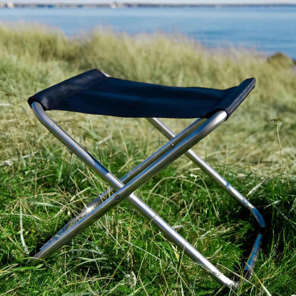 Chico banquinho, Sage green-suporte de alumínio Fiam