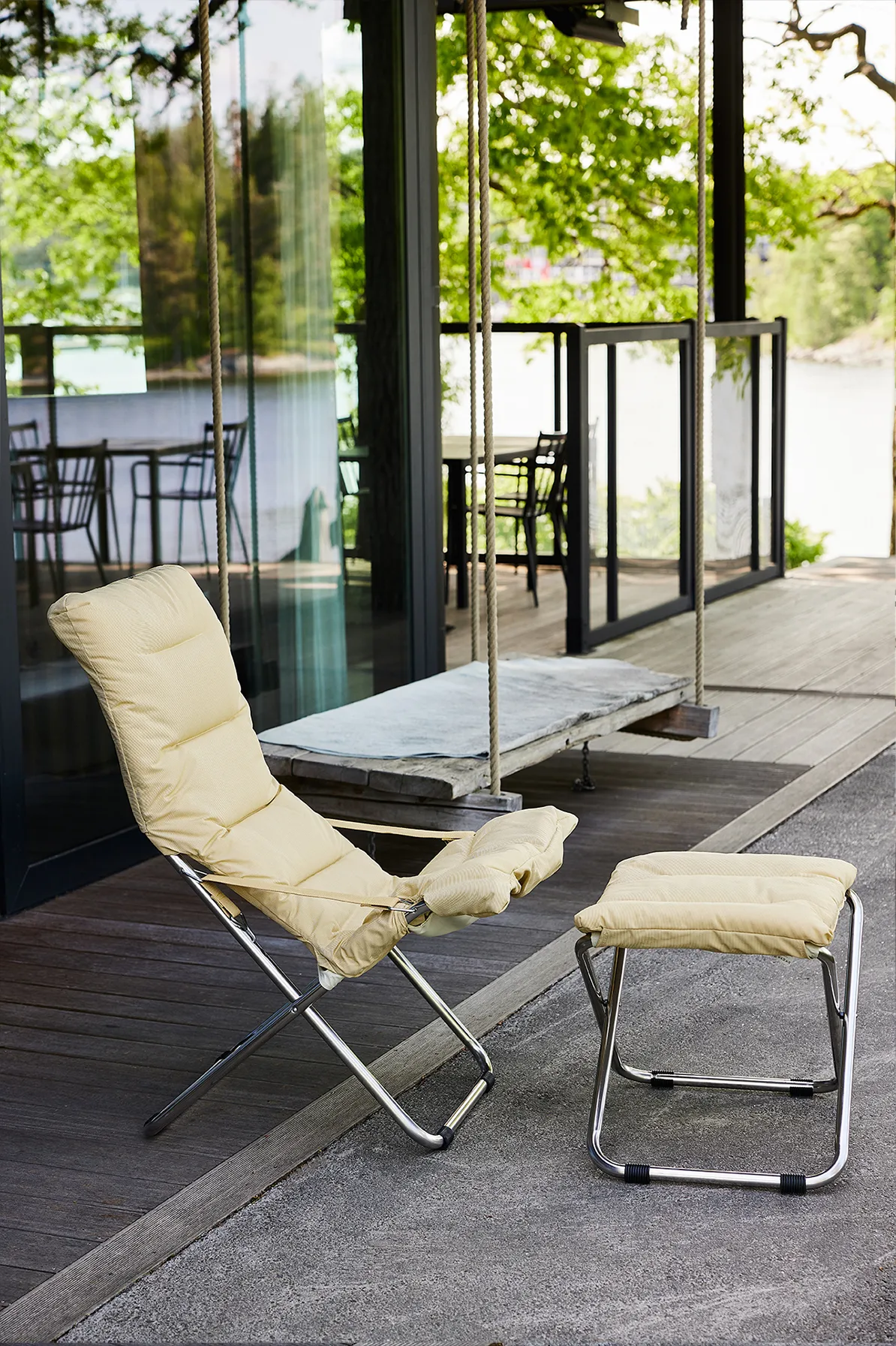 Chico Soft banquinho, Dusty yellow Fiam