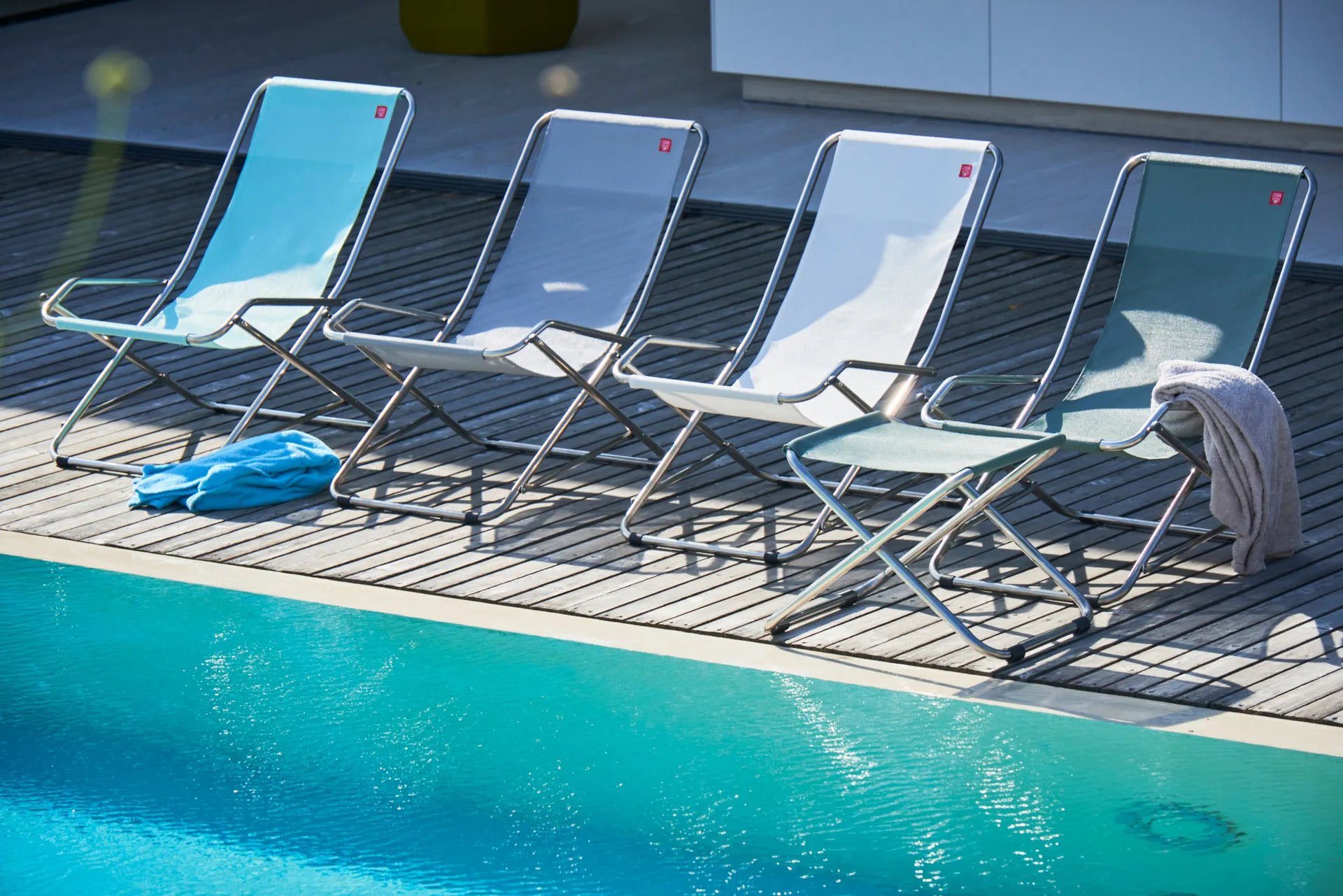 Dondolina cadeira de praia, Azul-marinho Fiam