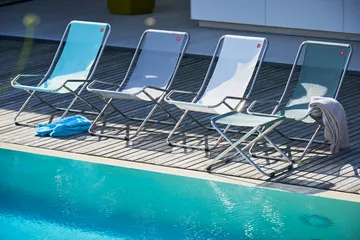 Dondolina cadeira de praia - Branco - Fiam