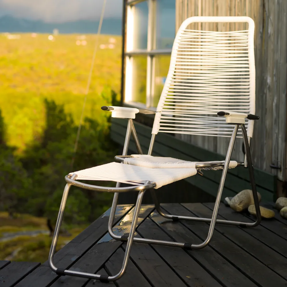 Espreguiçadeira Spaghetti, Branco Fiam