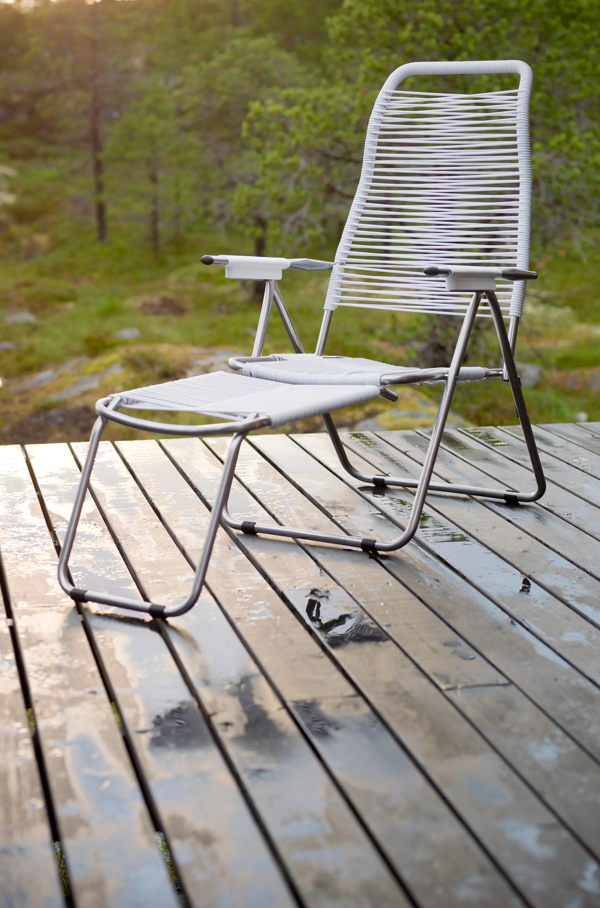 Espreguiçadeira Spaghetti, Branco Fiam