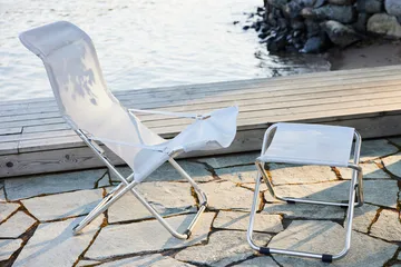 Fiesta cadeira de praia - Branco - Fiam