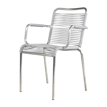 Poltrona Mya em alumínio - Grey - Fiam