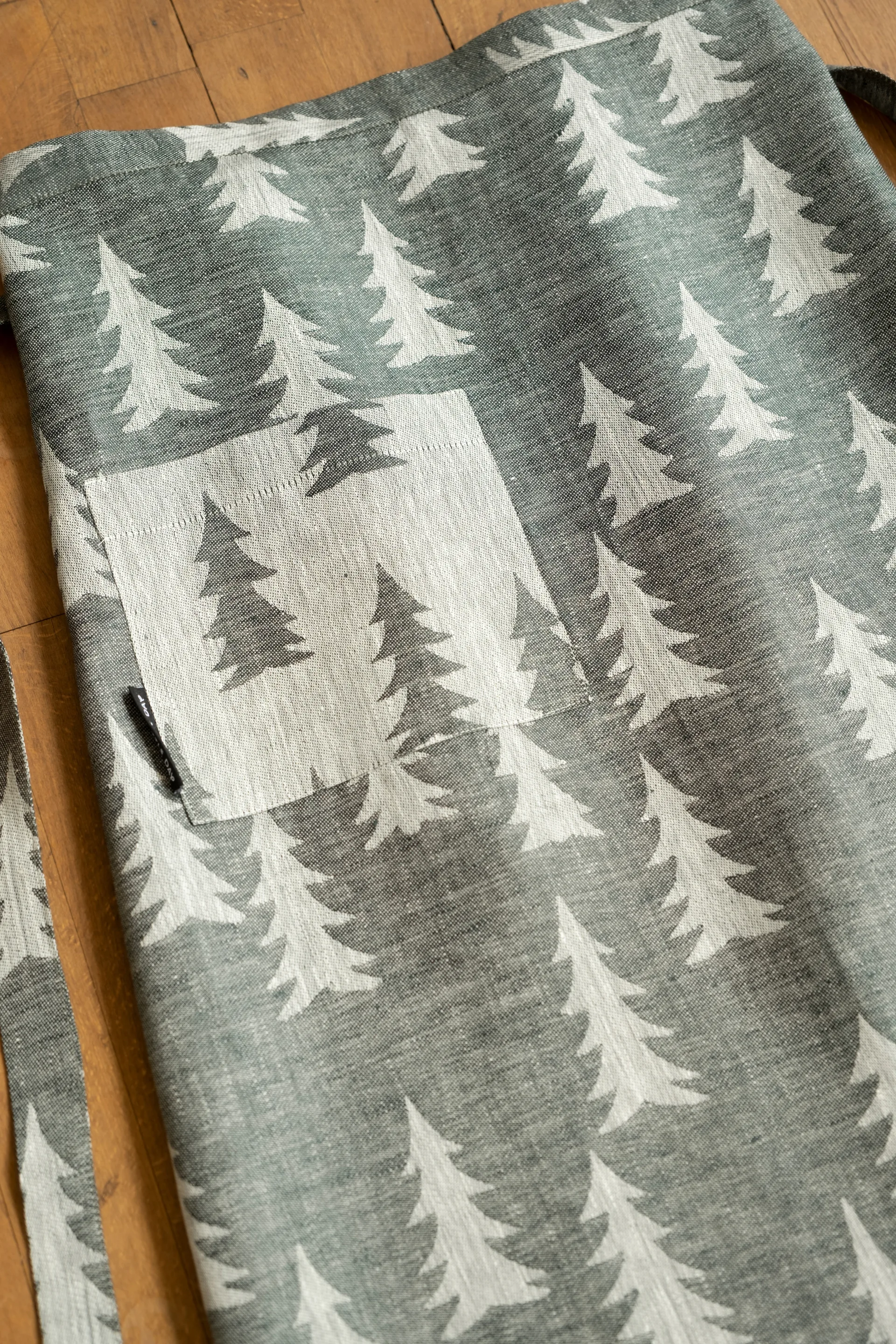 Avental Gran, Verde-branco Fine Little Day