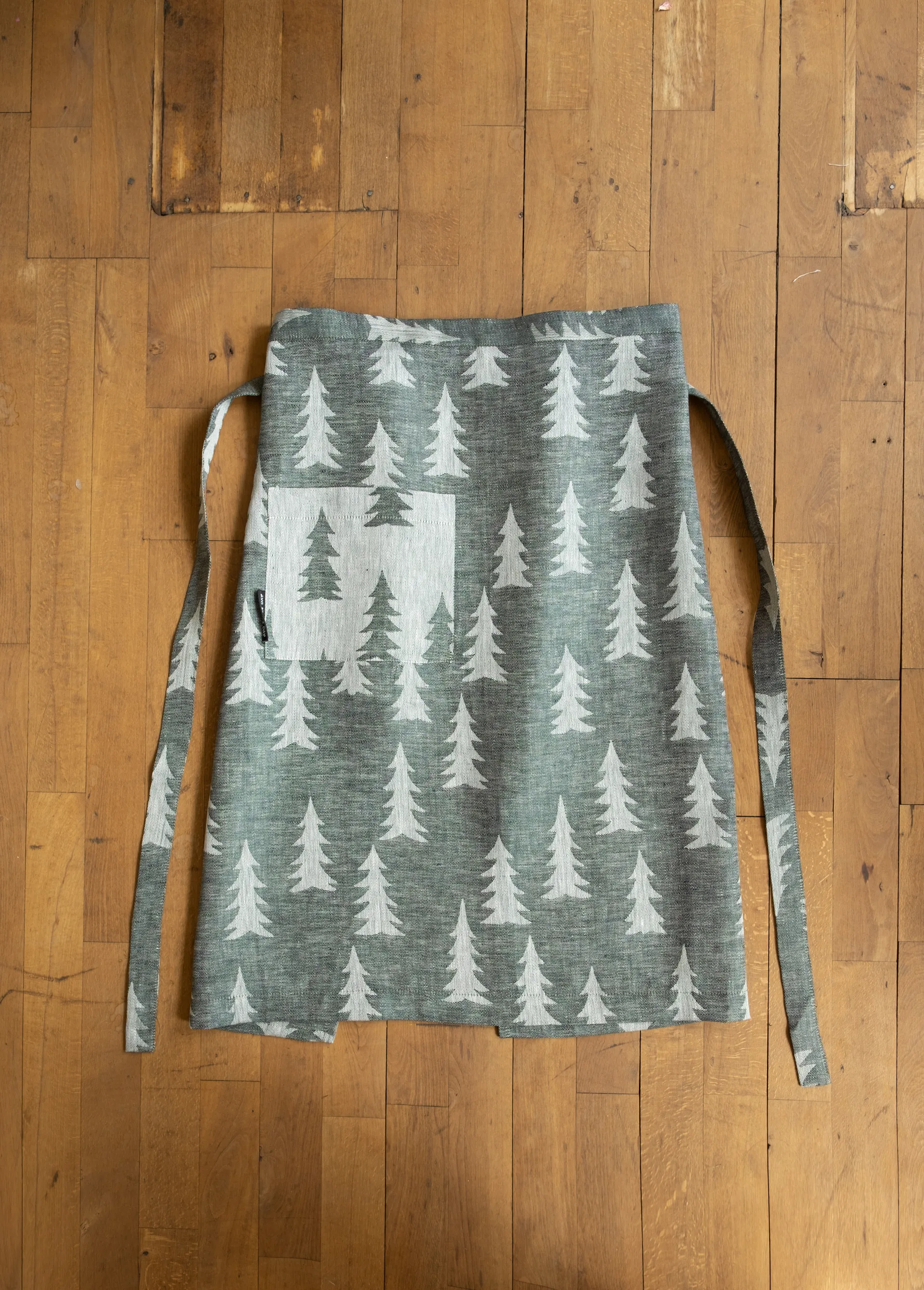 Avental Gran, Verde-branco Fine Little Day