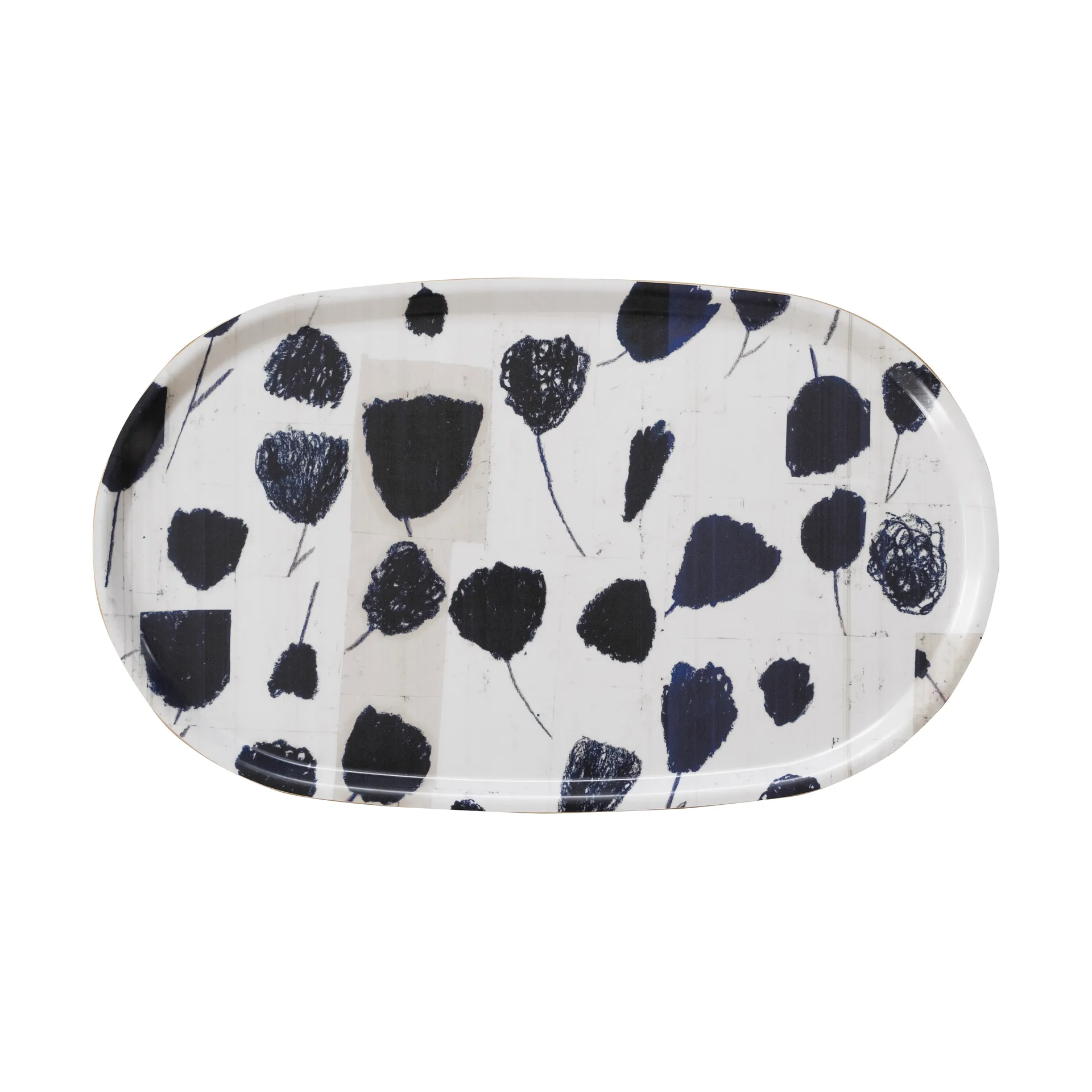 Bandeja Bouquet 33x55 cm, Black-white Fine Little Day