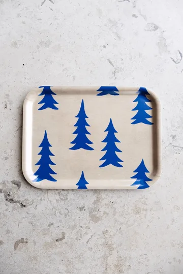 Bandeja Gran 20x27 cm - Natural-azul - Fine Little Day