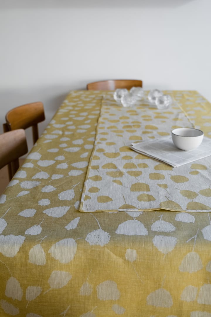 Caminho de mesa Bouquet 150x45 cm - Dourado-branco - Fine Little Day