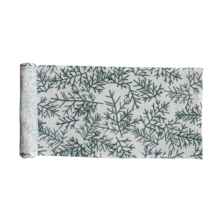 Caminho de mesa Granris - Branco-verde  - Fine Little Day