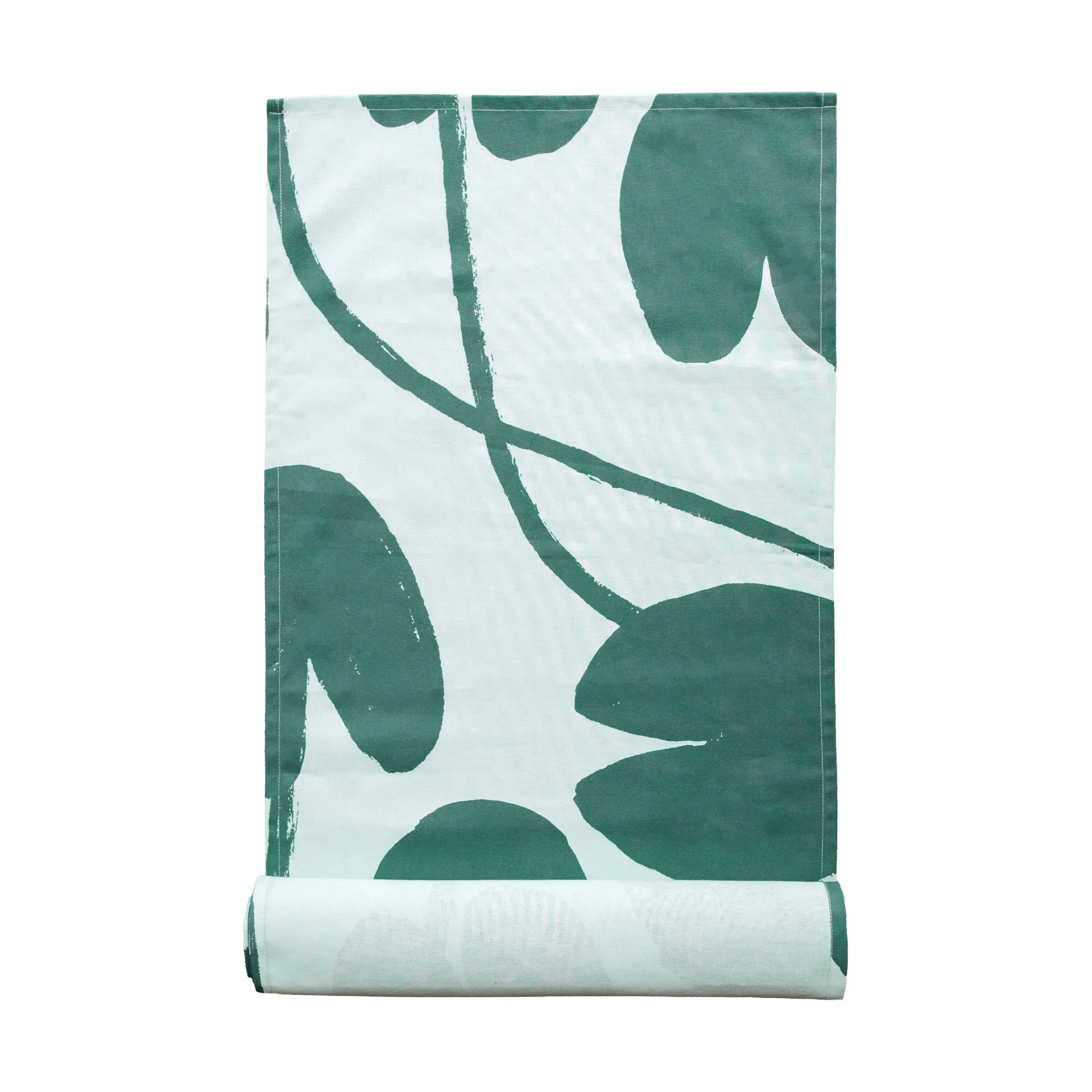 Caminho de mesa Water lilies 45x150 cm, Verde-claro-verde Fine Little Day