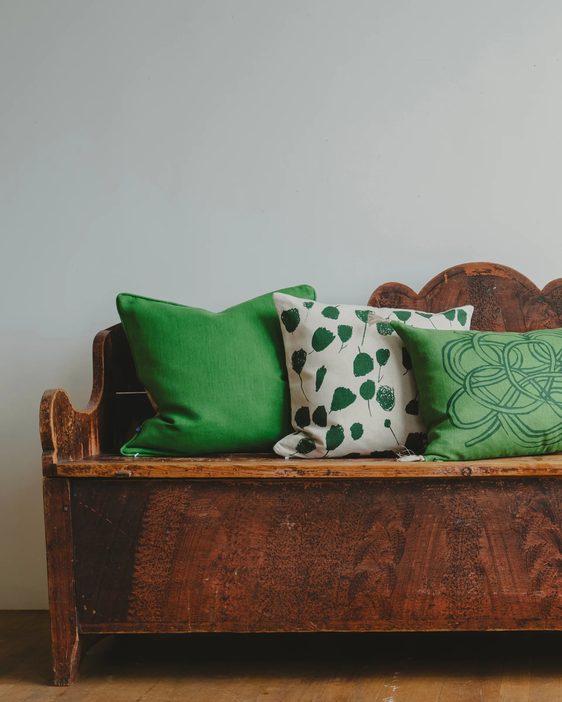 Capa de almofada Bouquet 48x48 cm, Nature-green Fine Little Day