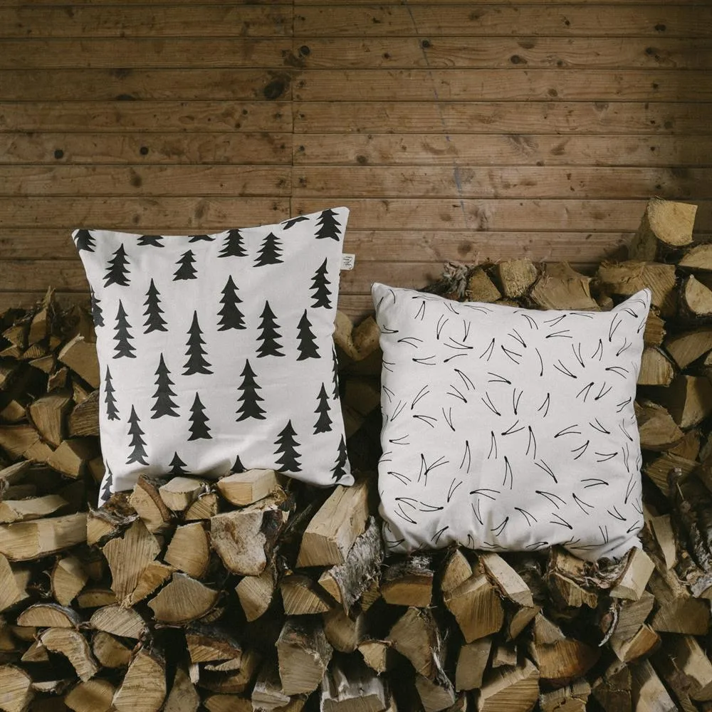 Capa de almofada Gran , white-black Fine Little Day