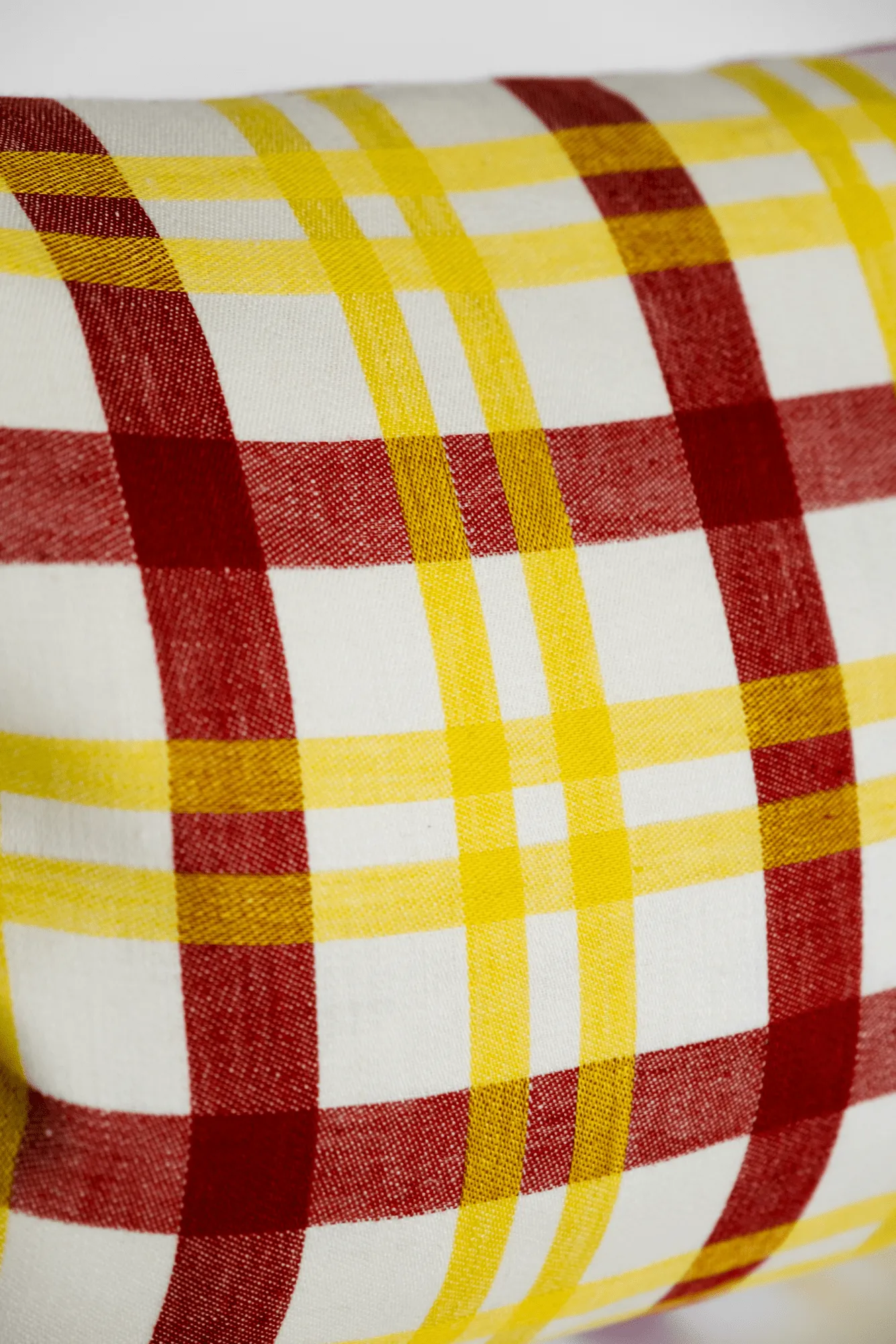 Capa de almofada Grid, Amarelo, 45x45 cm Fine Little Day