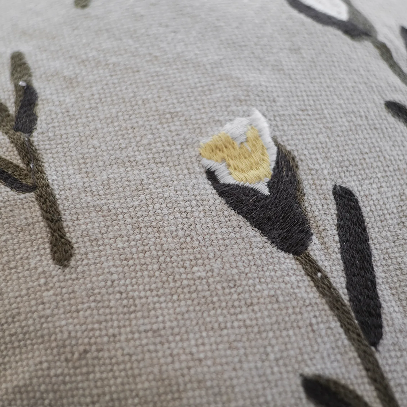 Capa de almofada Meadow 48x48 cm, bege Fine Little Day