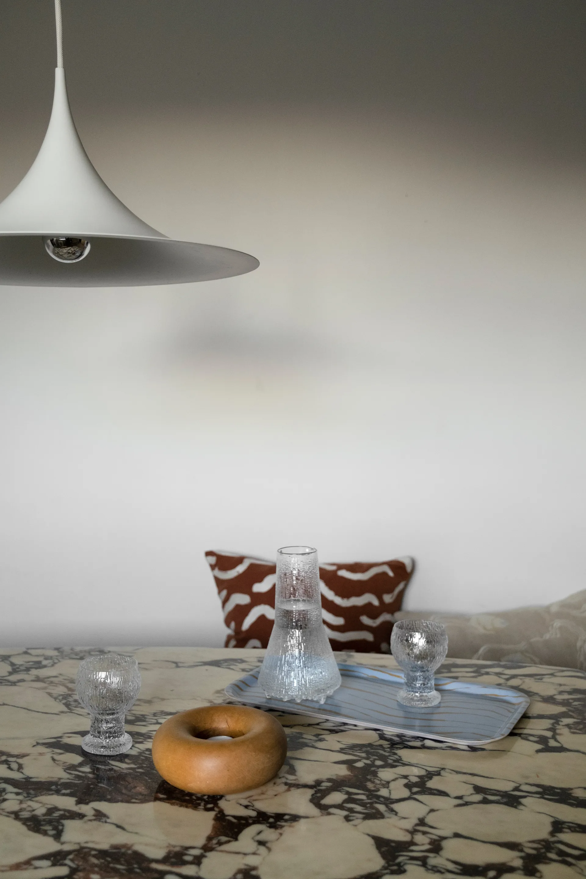 Capa de almofada Stim 48x48 cm, Terracotta Fine Little Day