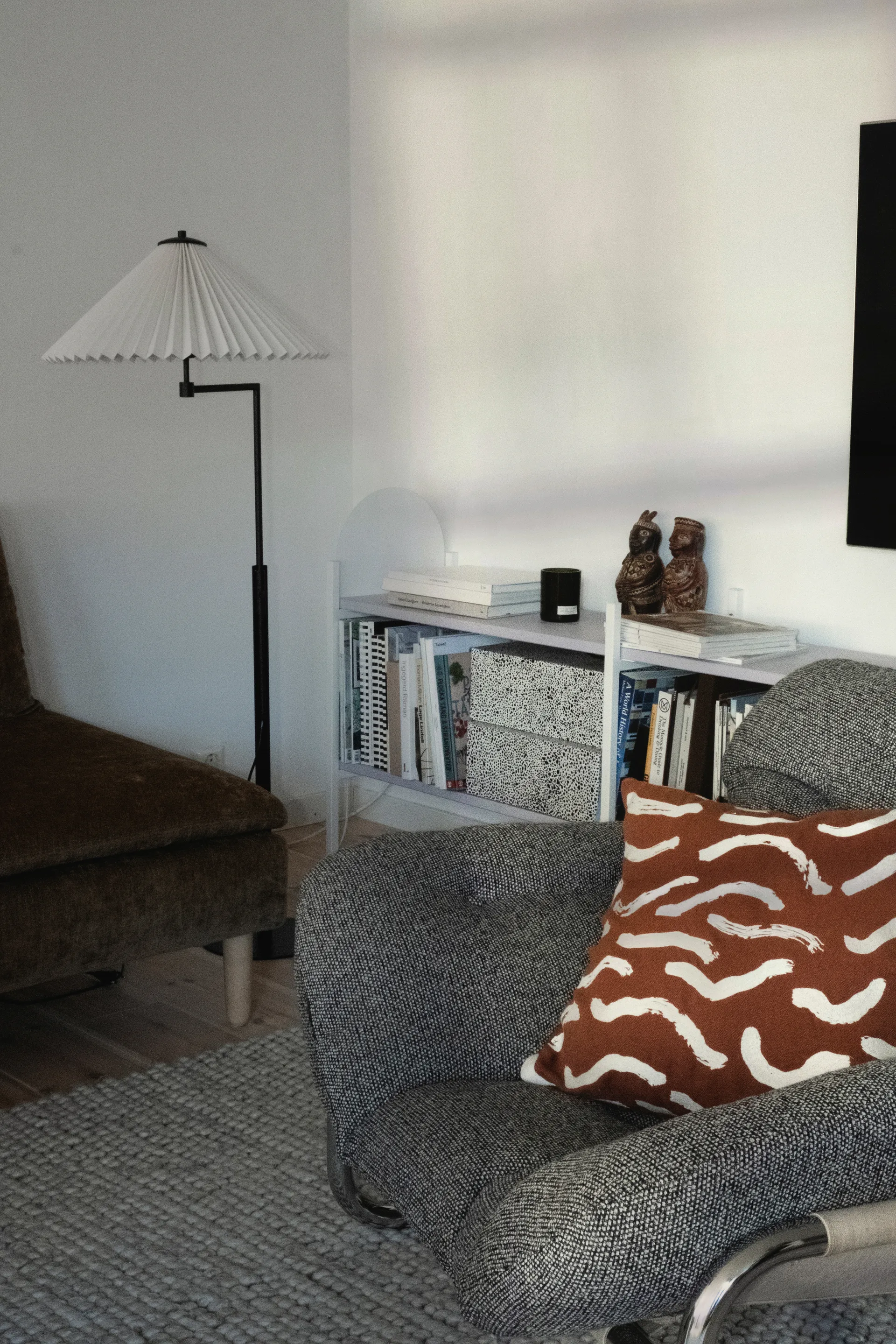 Capa de almofada Stim 48x48 cm, Terracotta Fine Little Day