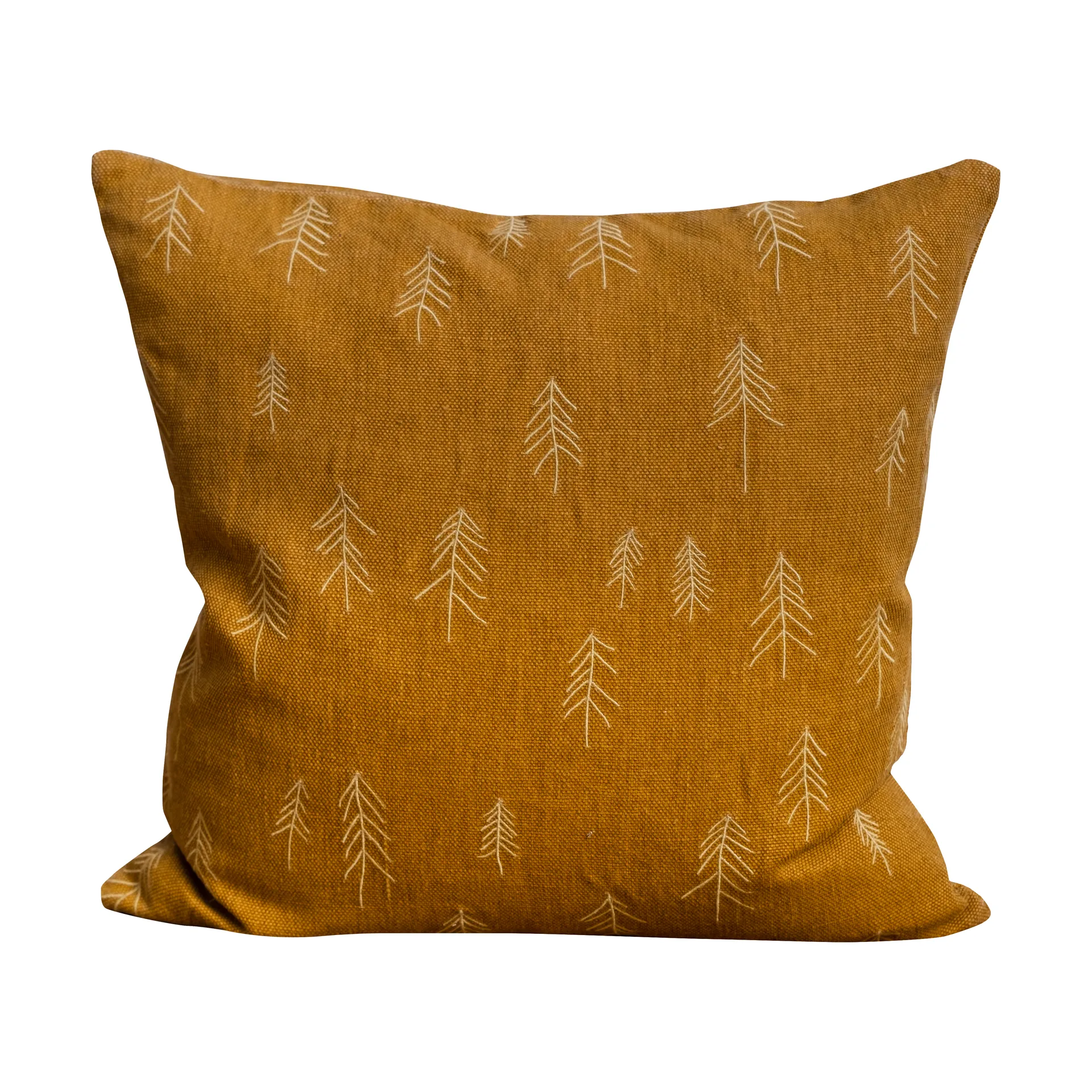Capa de almofada Tall 48x48 cm, Amarelo mostarda Fine Little Day