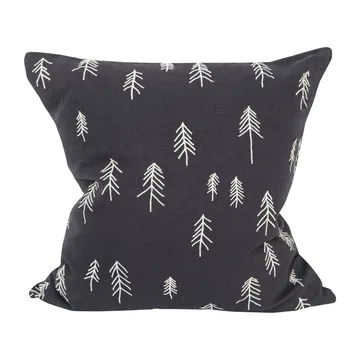 Capa de almofada Tall 48x48 cm - Azul antracite - Fine Little Day