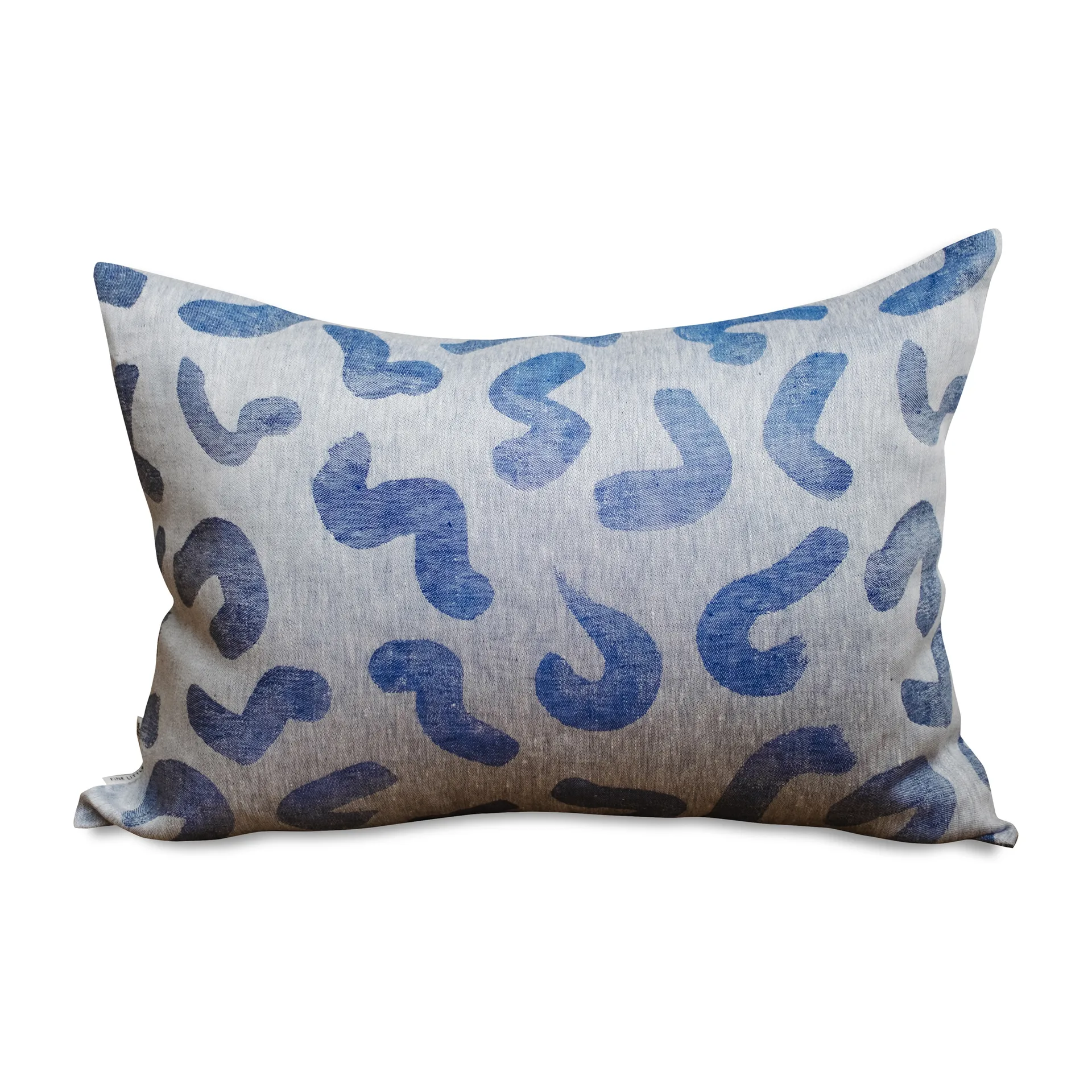 Capa de almofada Udon 68x48 cm, Blue-white Fine Little Day