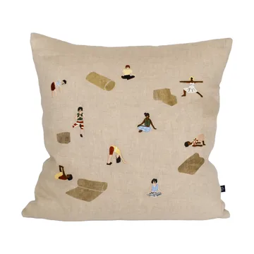Capa de almofada Yoga - Natural, 45x45 cm - Fine Little Day