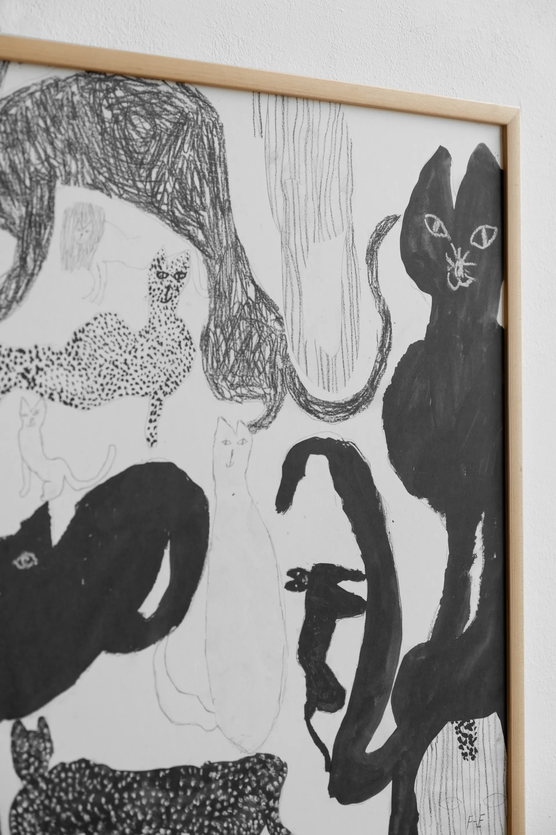 Cats póster, 50x70 cm Fine Little Day