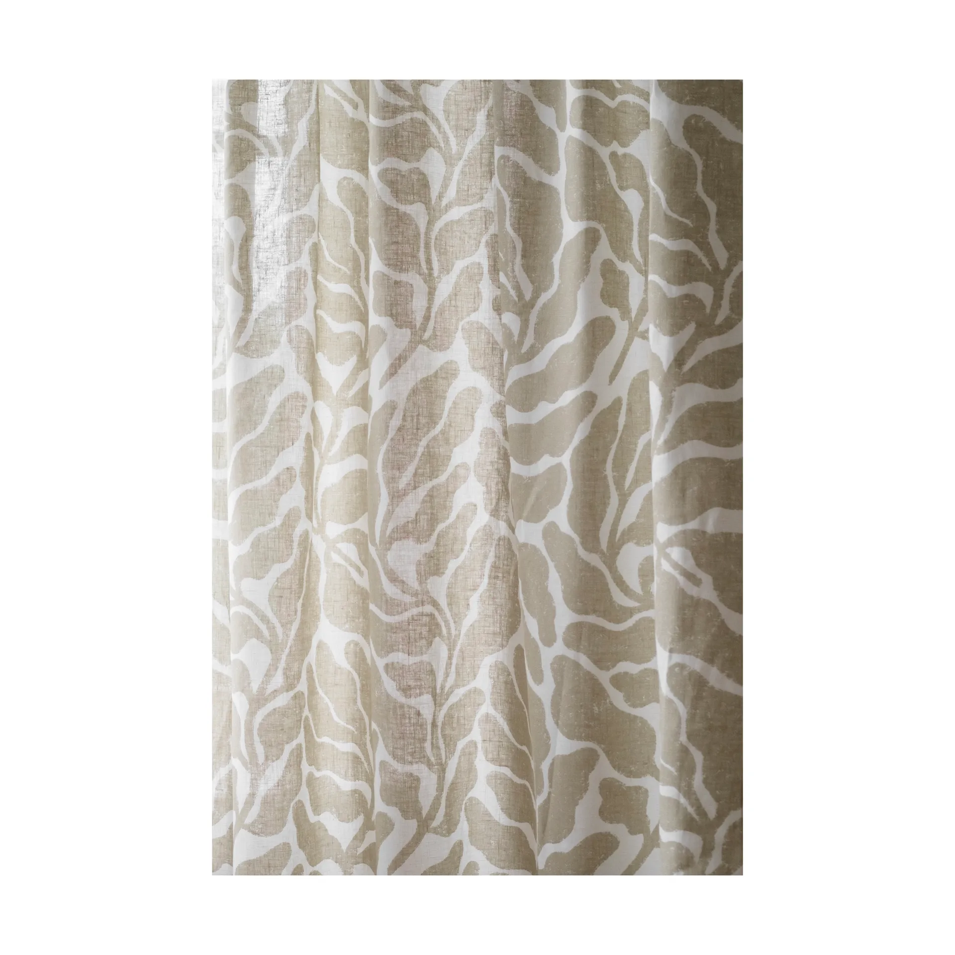 Cortina Leaves 147x250 cm, Sand Fine Little Day