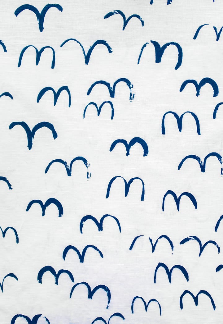 Cortina longa Bird 145x250 cm, Azul Fine Little Day