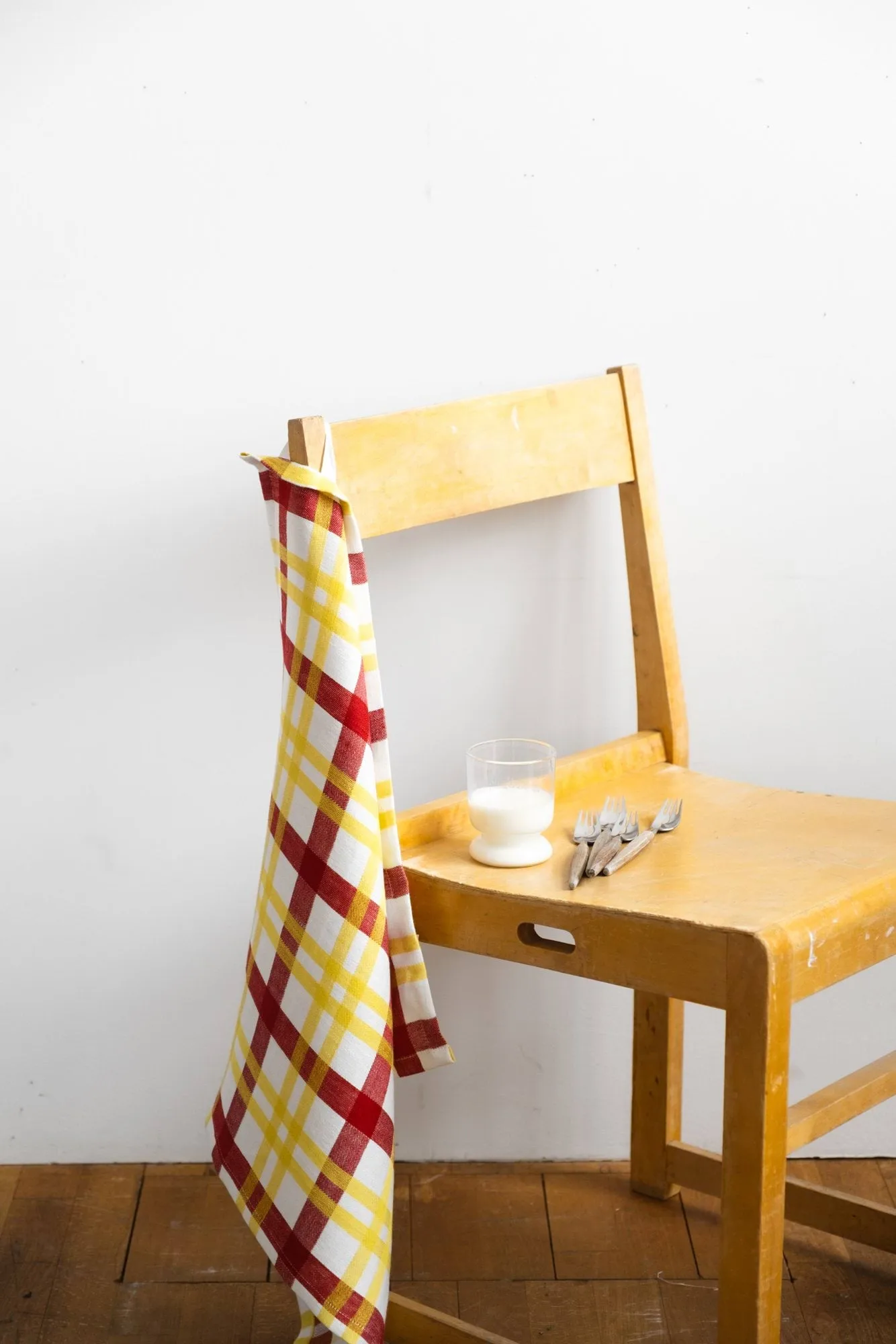Grid pano de cozinha, Amarelo, 58x58 cm Fine Little Day