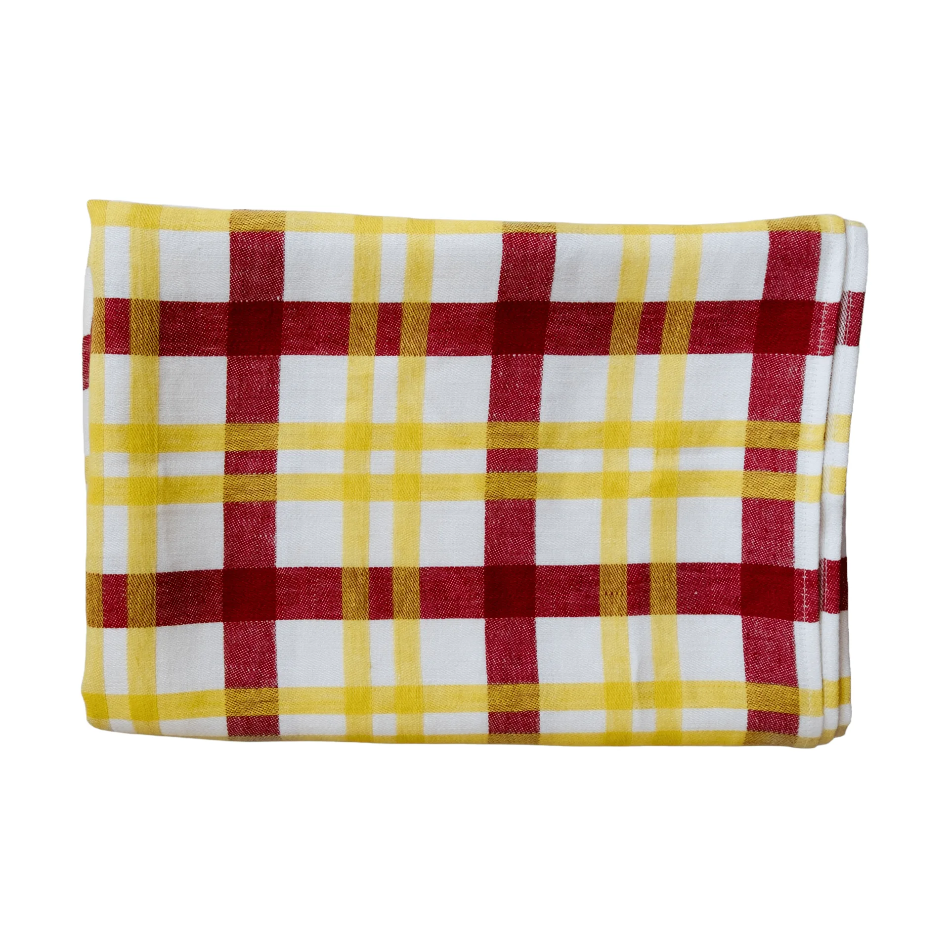 Grid toalha de mesa, Amarelo, 147x147 cm Fine Little Day