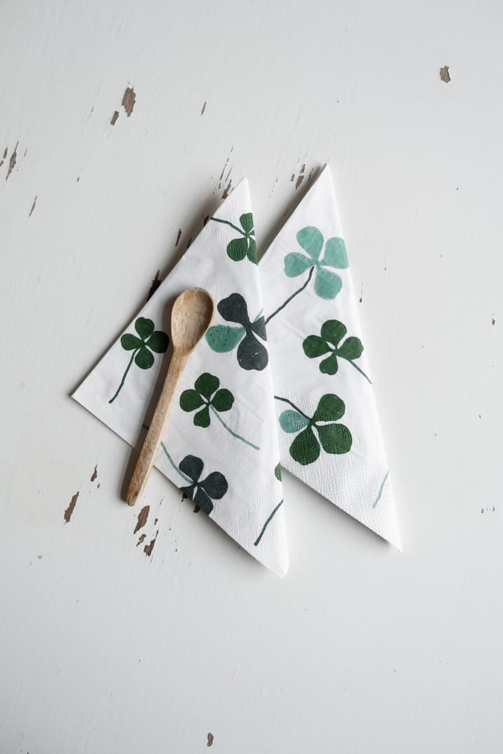 Guardanapo Clover 25 un., White-green Fine Little Day