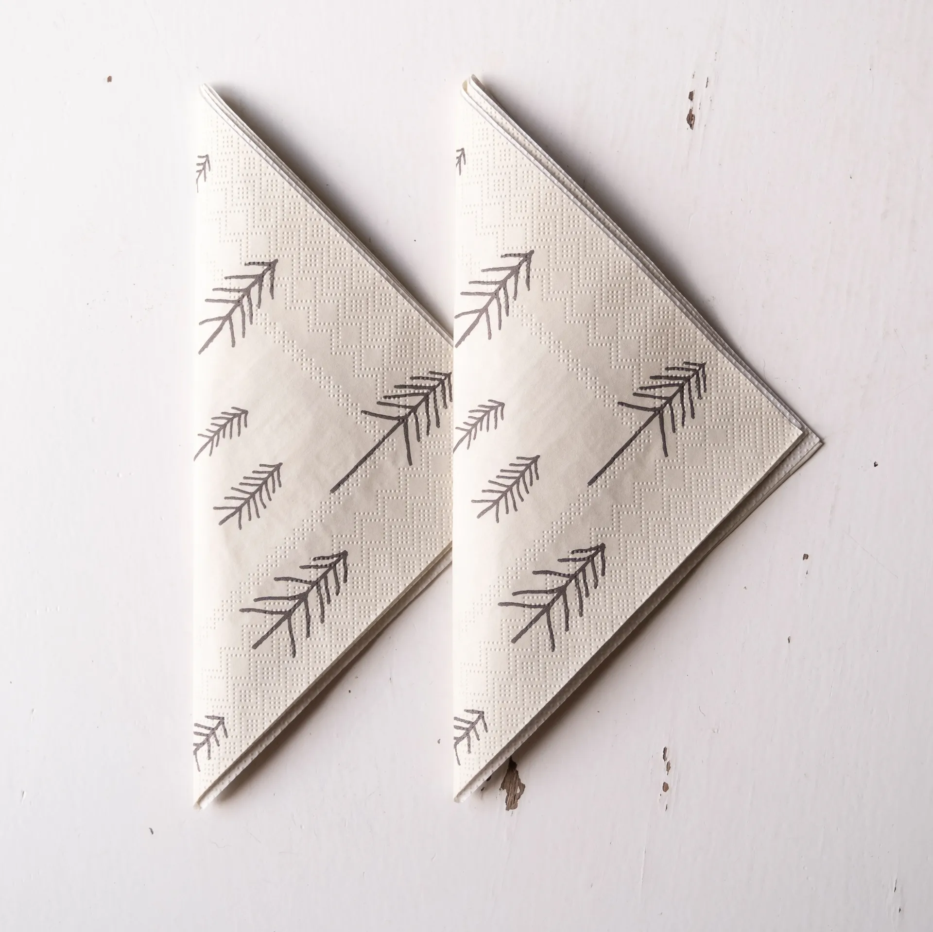 Guardanapo Tall, 25 un., natureza-castanho Fine Little Day