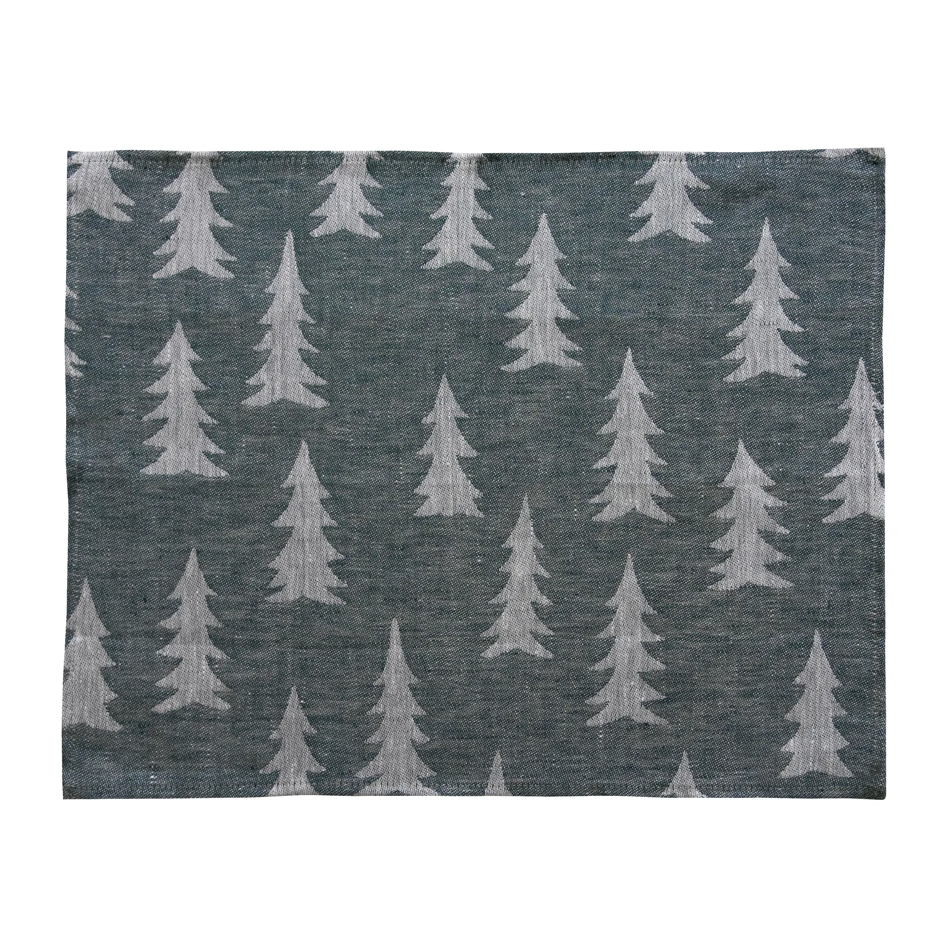 Individual de mesa Gran 37x47 cm, Verde-branco Fine Little Day