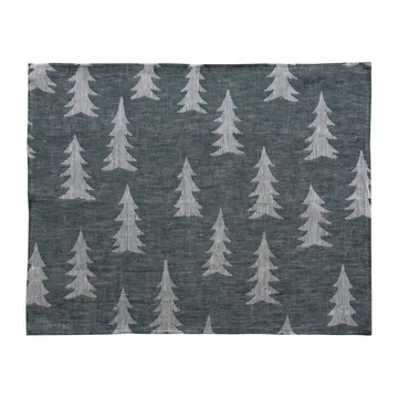 Individual de mesa Gran 37x47 cm - Verde-branco - Fine Little Day