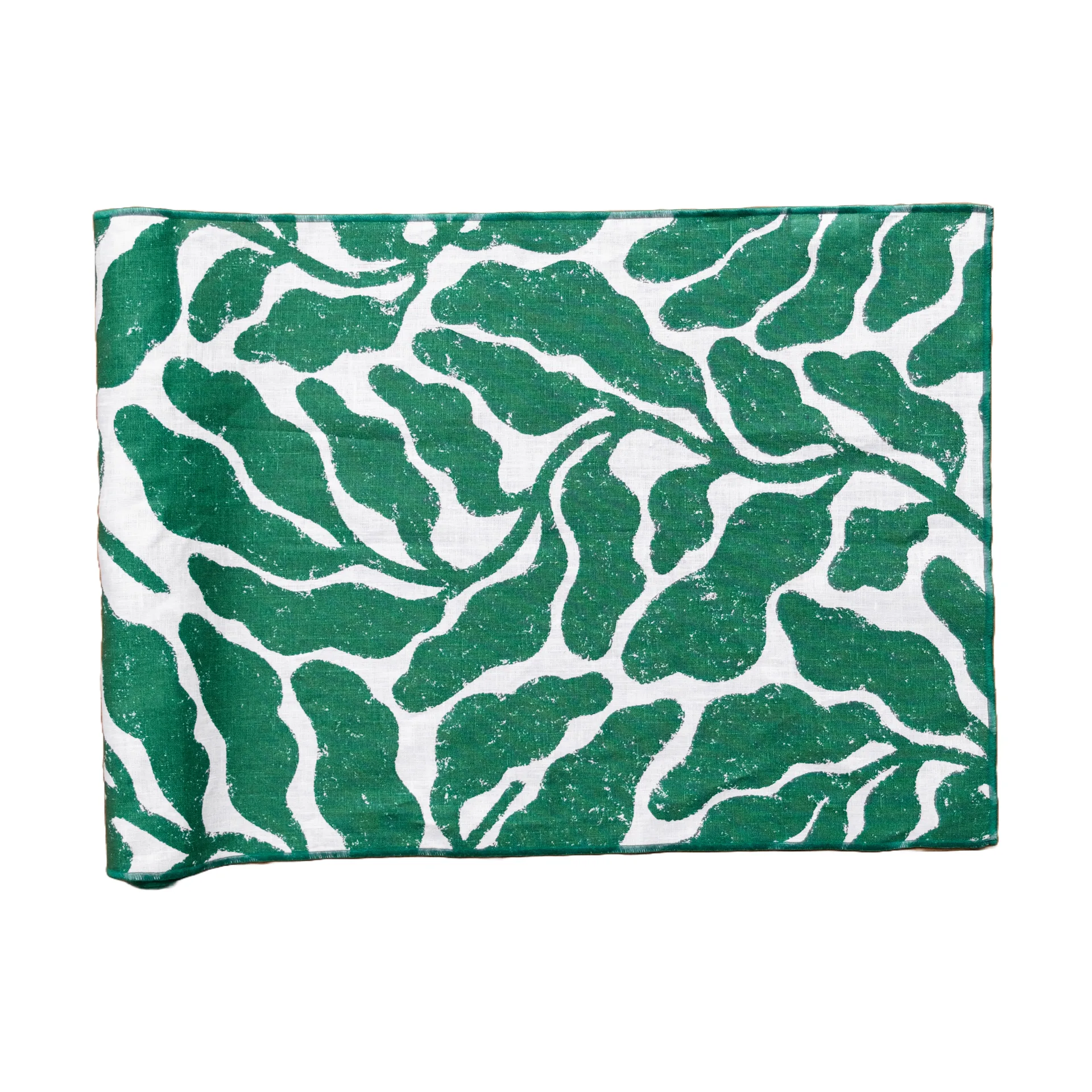 Leaves caminho de mesa 45x180 cm, Verde Fine Little Day